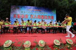 吃瓜大赛现场气氛,吃瓜大赛狂欢盛况